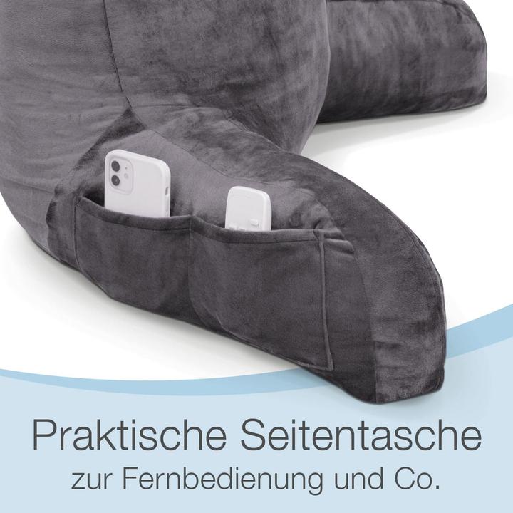 Image du produit Aktivshop Coussin de dossier (50 x 90 x 67 cm, 40 x 76 x 46 cm)