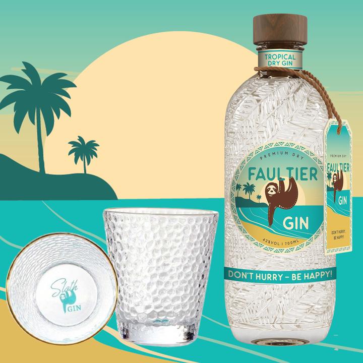 Produktbild Sloth Company Faultier Gin Geschenkset (1 x 70 cl)