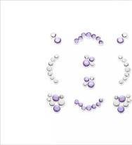 Produktbild essence 3D Nail Jewels (Nagelkleber, Violett)