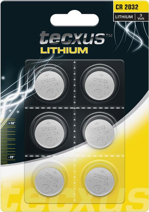 Tecxus CR2032 (6 pcs, CR2032)