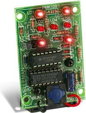 Actual product image Whadda Electronic Dice