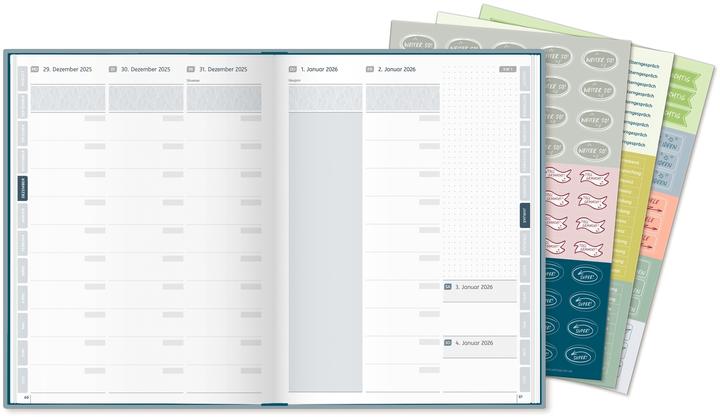 Actual product image My teacher planner A5+ - Teacher calendar for the school year 2025/2026 (16.5 x 22 cm, German)
