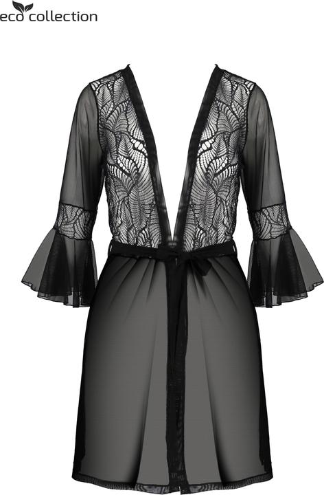 Produktbild ECO Collection Leafa Peignoir black (S/M)