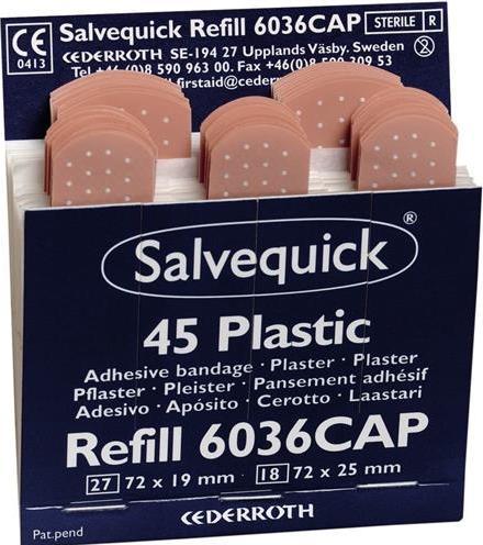Produktbild Salvequick Pflaster-Nachfüllung (45 x)