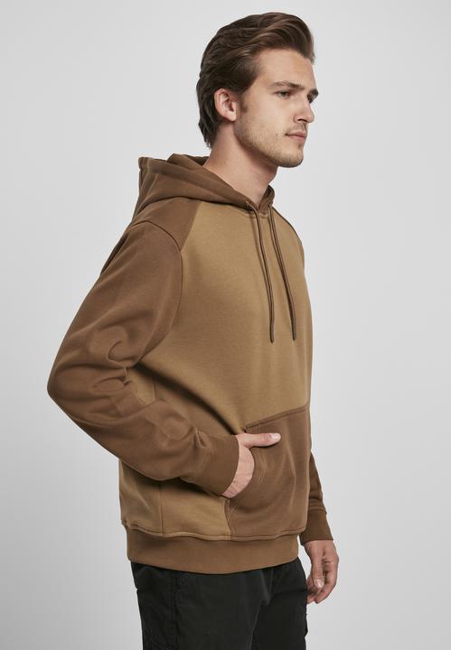 Actual product image Urban Classics 2-Tone Fake Raglan Hoody (XL)