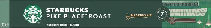 Image du produit Starbucks Pike Place Roast by Nespresso Medium Roasts (10 x Port.)