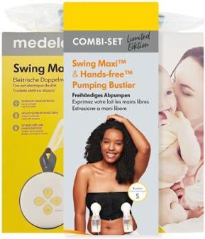 Produktbild Medela Bundle Swing Maxi Milchpumpe & Hands-free Pump BH