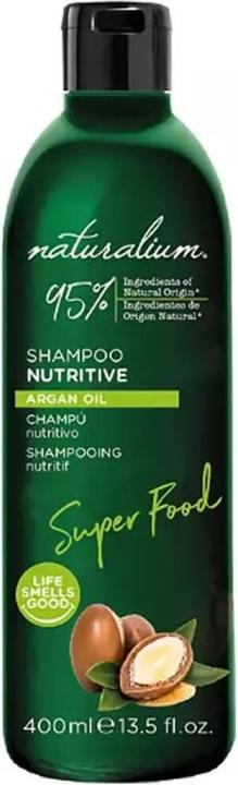 Naturalium SUPER FOOD argan oil nutritive shampoo 400 ml (400 ml, Liquid shampoo)