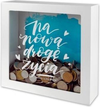 Image du produit Nuance Tirelire Home-Nouveau chemin (18 x 18 cm)