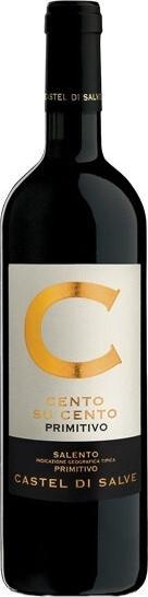 Immagine prodotto Castel di Salve Cento su Cento Primitivo Salento IGT Puglia (1 x 75 cl, 2019)