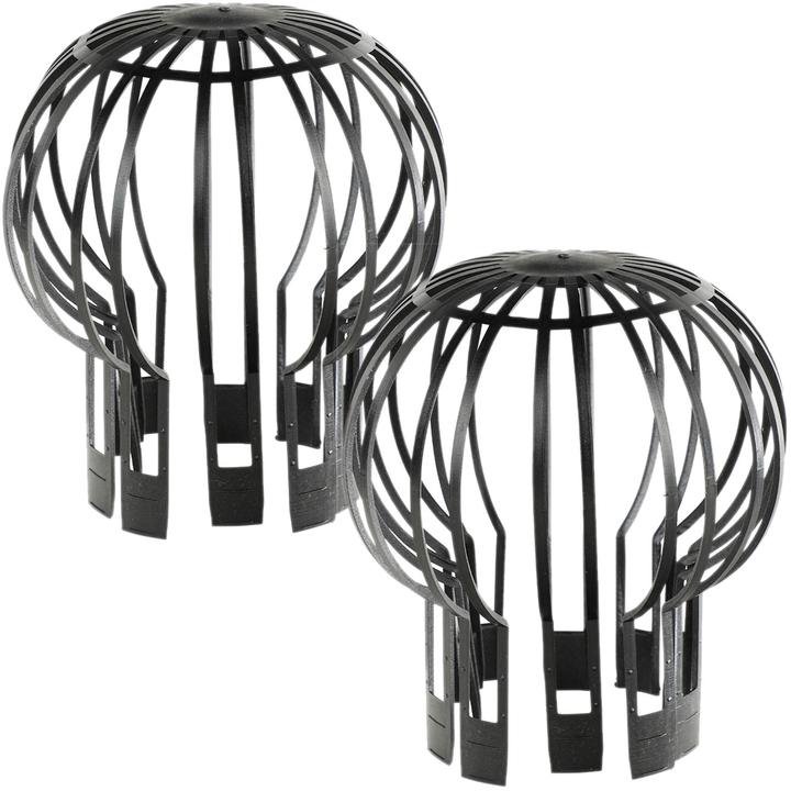 Actual product image HI Downpipe protective grille, set of 2, rainwater pipe protection