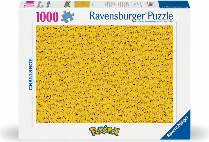 Actual product image Ravensburger Pikachu Challenge (1000 pieces)