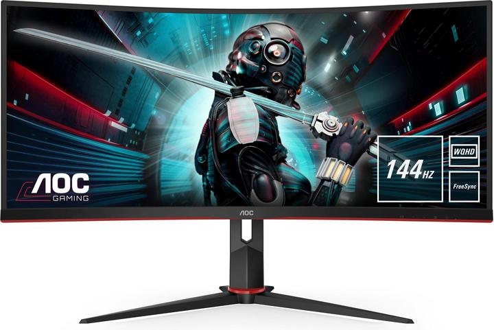 AOC CU34G2X/BK (3440 x 1440 pixels, 34")