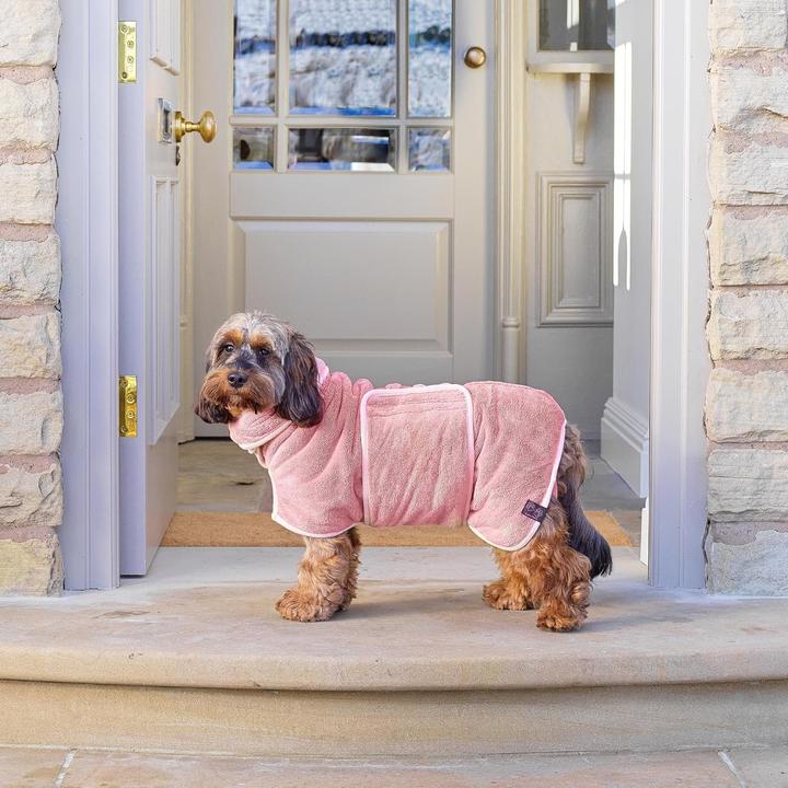 Image du produit Lucky Paws Hundebademantel (L, Peignoir pour chien)