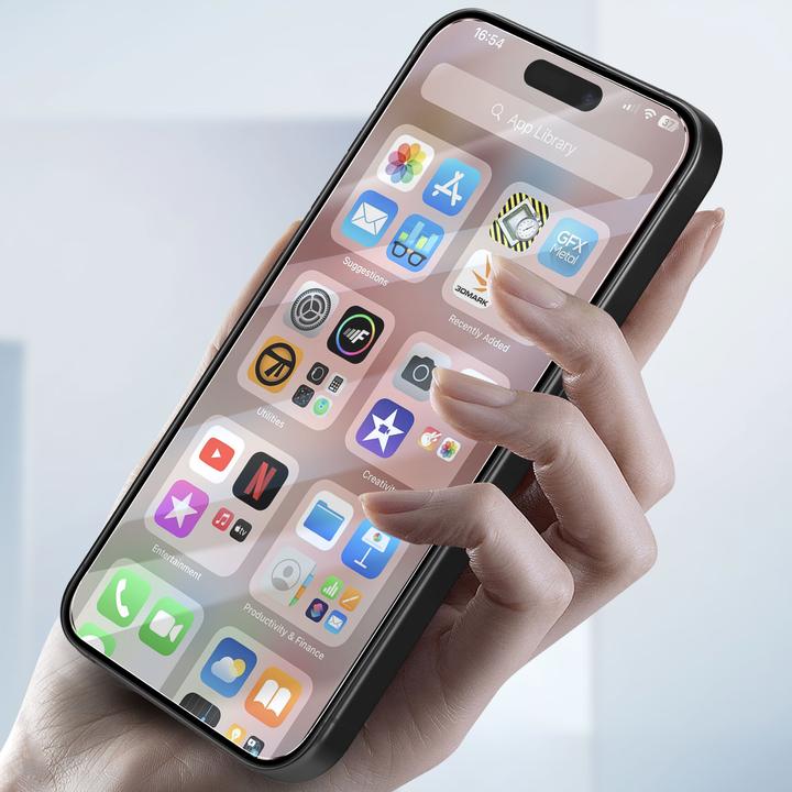 Image du produit Mayaxess Film pour écran CrystalGuard (1 pièce(s), Apple iPhone 15)