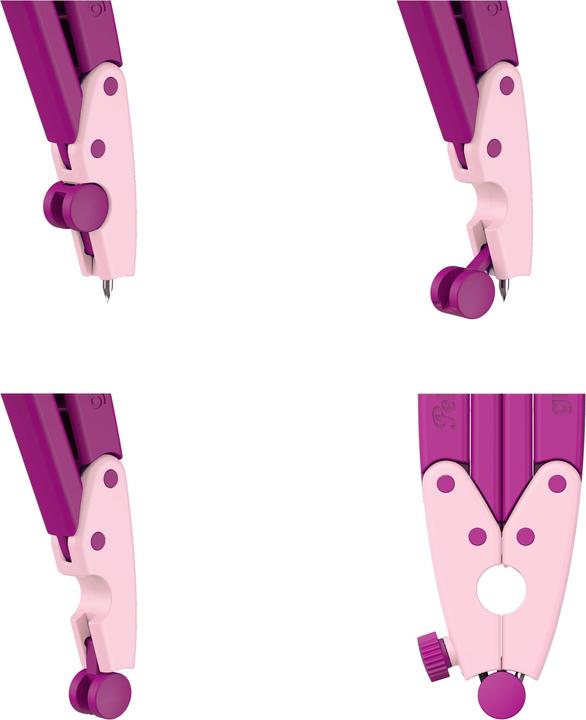 Image du produit Pelikan griffix® Compas Sweetberry, 3 pièces boîte pliante