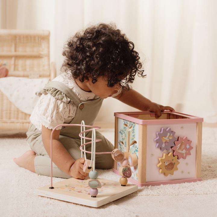 Image du produit Little Dutch Aktivitätenwürfel Fairy Garden mit Motorikschleife