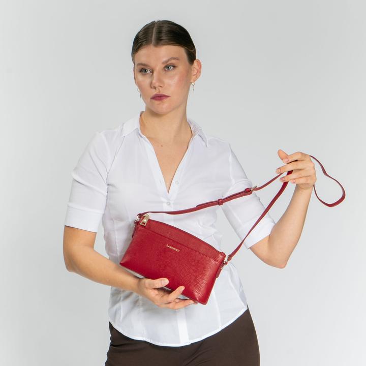 Image du produit Lazarotti Bologna Leather Sac à bandoulière en cuir 24 cm
