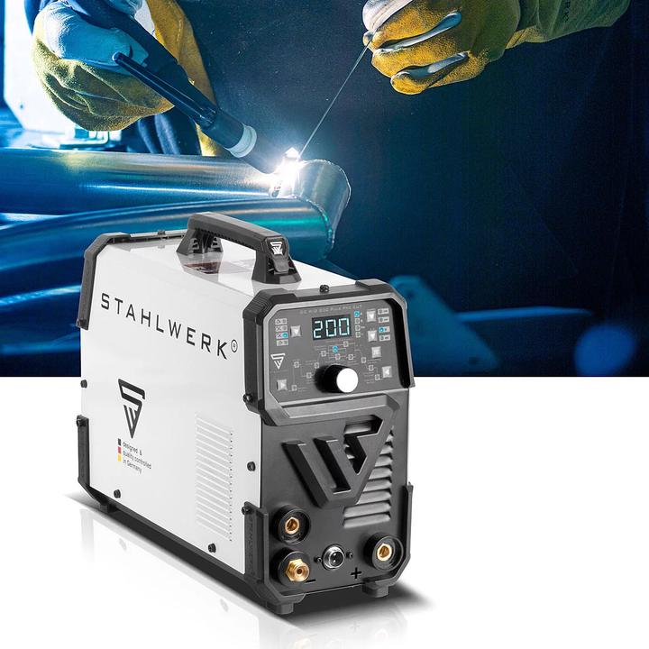 Image du produit Stahlwerk Poste à souder combiné DC TIG 200 Puls Pro CUT 4-en-1