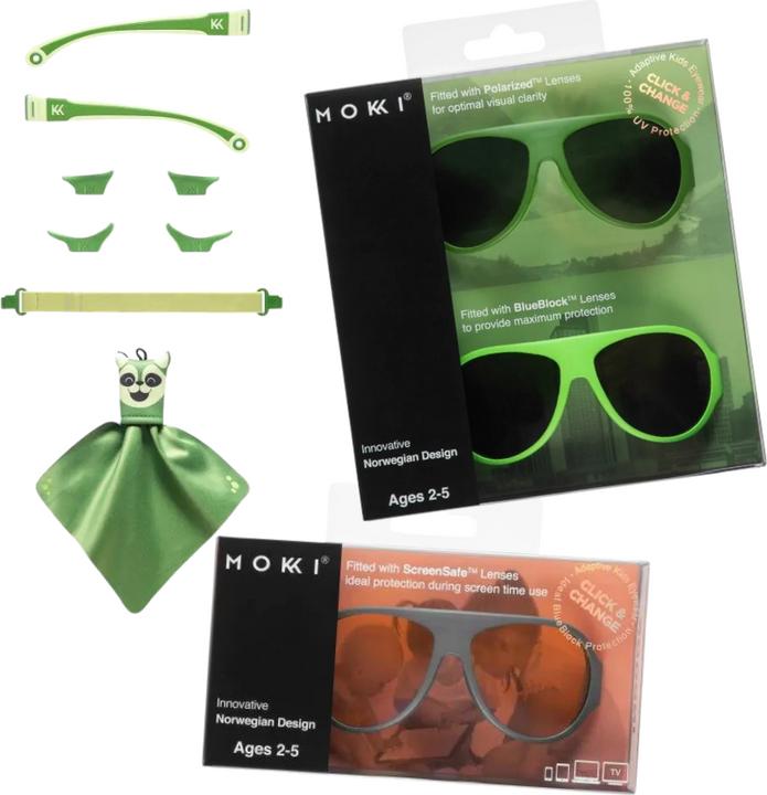 Produktbild Mokki Kinder Sonnenbrille grün years click & change