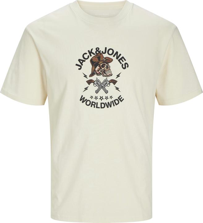 Jack & Jones Jorseven Skull Tee Ss Crew Neck Sn