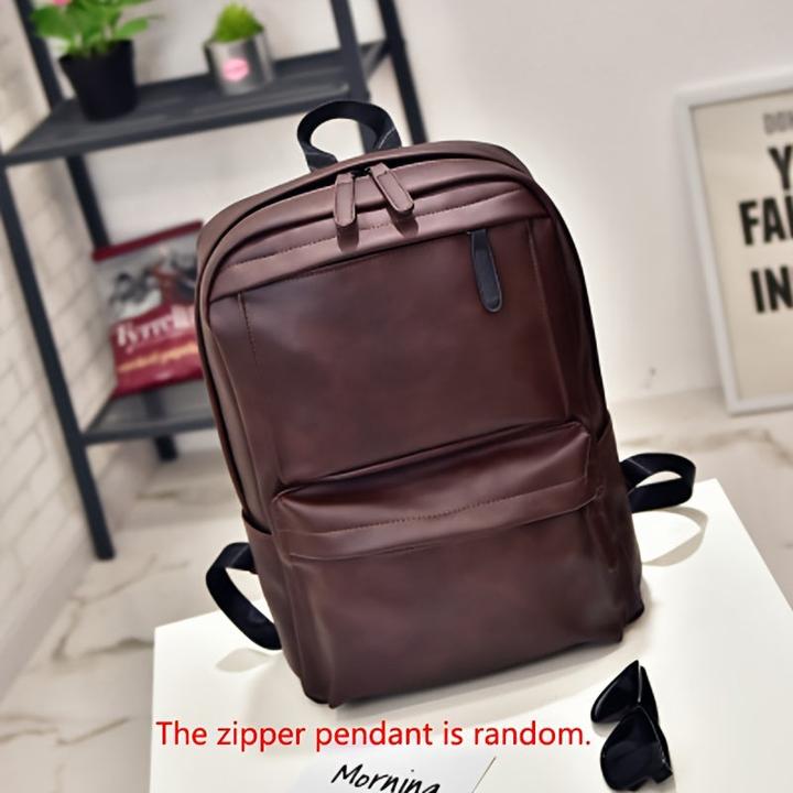 Image du produit Only-Bags.Store Sac à dos de voyage décontracté, cartable d'écolier, sac à dos en cuir PU de grande capacité