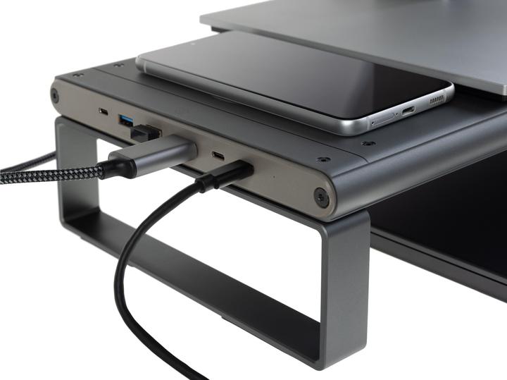 Actual product image Onit Monitorständer & Dockingstation PiuSpazio 49", 6 Ports