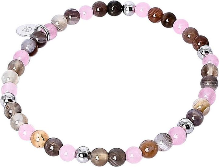 Produktbild Balibay Mia (18 cm, 925 Sterling Silber, Rosenquarz, Edelstein, Achat)