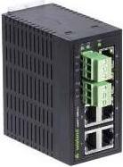 Produktbild Wieland Electric wienet UMS 6-L - Switch 6-Port Fast Ethernet Hutschiene (83.040.0000.1) (6 Ports)