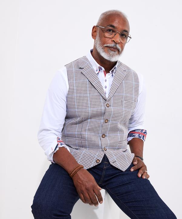 Produktbild Joe Browns Linen Blend Houndstooth Waistcoat (60)