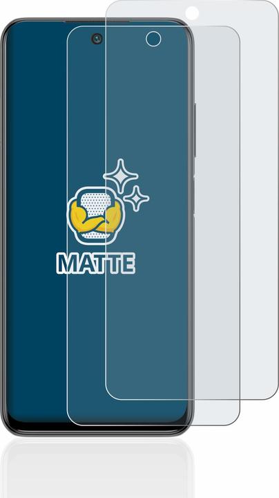 Productafbeelding BROTECT Antireflecterende schermbeschermer mat (2 Stuk, Xiaomi Redmi Note 10 5G)