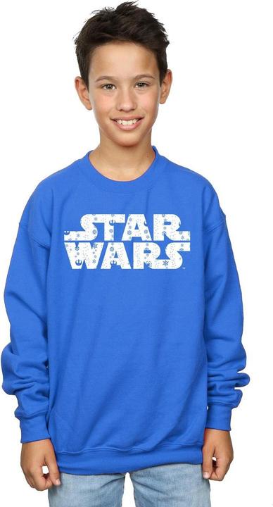 Immagine prodotto Star Wars Christmas Logo Felpa Ragazzi (140, 146)