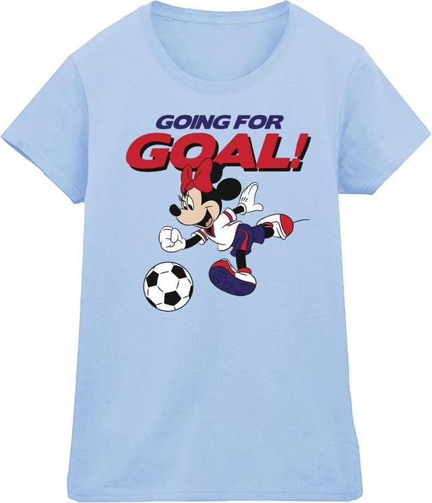 Immagine prodotto Disney Minnie Mouse Going For Goal Maglietta Donna (L)