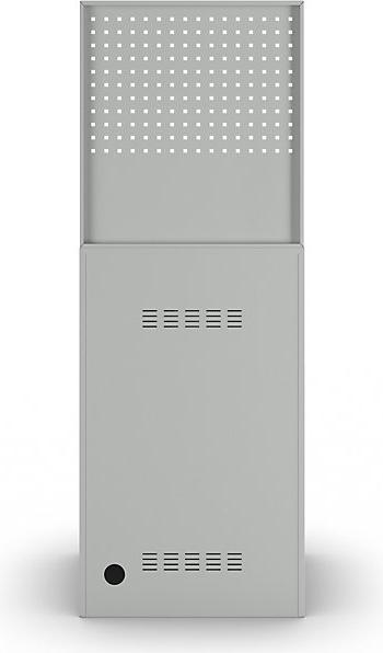 Produktbild eurokraft pro Computer-Arbeitsstation, Stahlblech