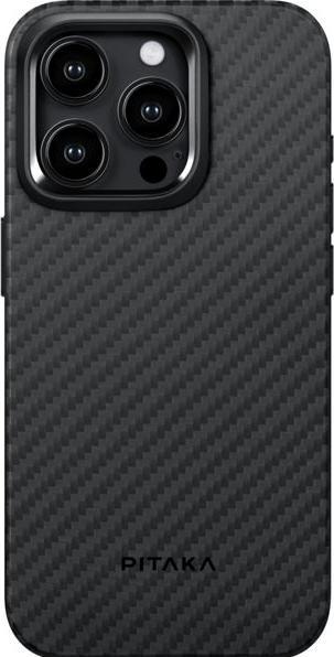 Produktbild Pitaka MagEZ Case Pro for iP 15 Pro Max (Black/Grey Twill) 1500D (Apple iPhone 15 Plus)