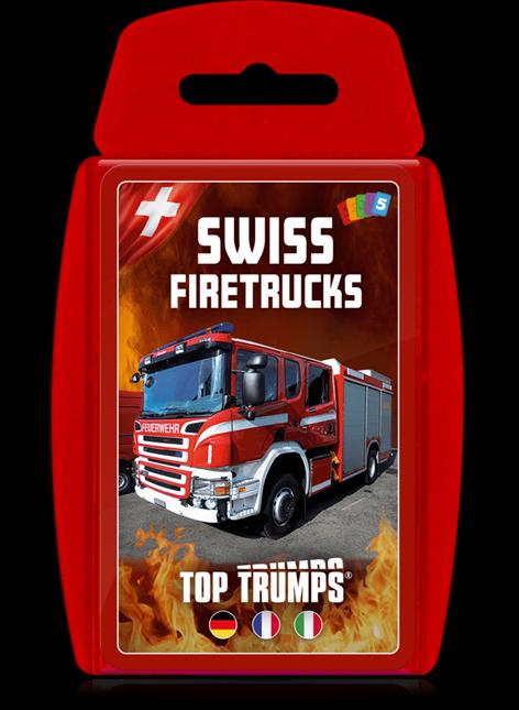 Image du produit Unique Top Trumps Pompiers suisses (Allemand, Français)