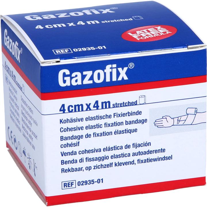 Image du produit BSN kohäsive Fixierbinde 4cmx4m hautfarben latexfrei