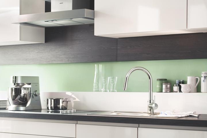 Produktbild Grohe Küchenarmatur mit Einhebelmischer Eurosmart Cosmopolitan chrom glänzend 31481001