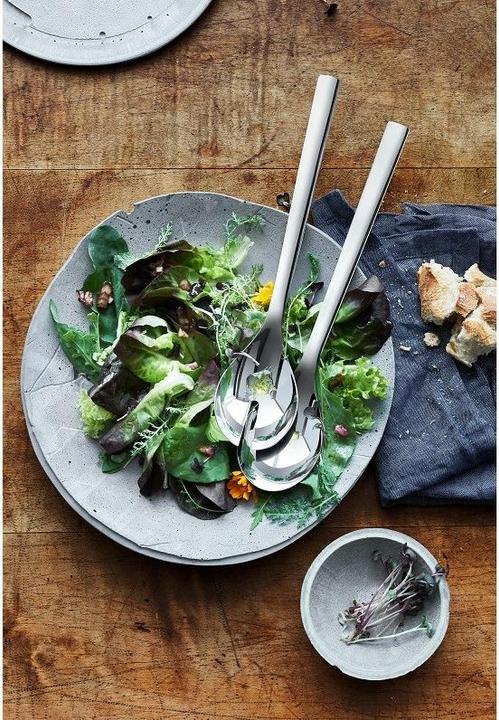 Produktbild WMF Salatbesteck Servierbesteck 30cm Nuova Edelstahl 18/10 poliert (Salatbesteck)
