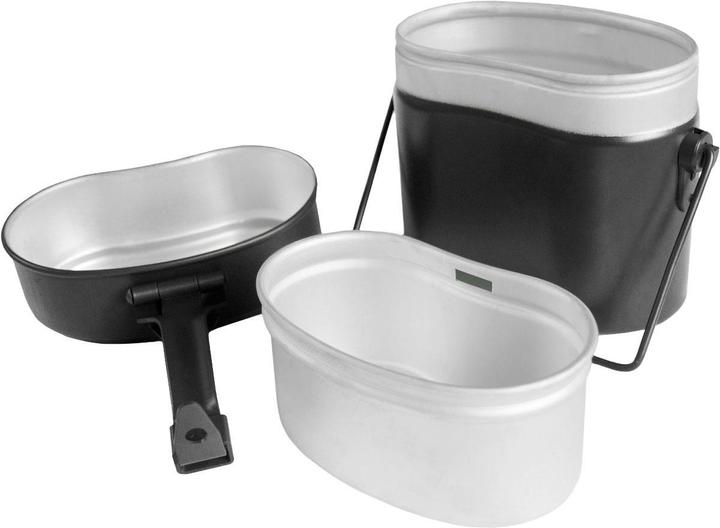 Produktbild Normani BW Camping Geschirr-Set Kochgeschirr und BW-Besteck