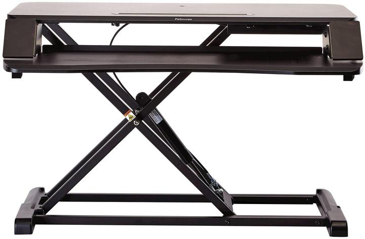 Image du produit Fellowes Corsivo™ poste de travail assis/debout, HxLxP 110 x 800 x 615 mm, noir.