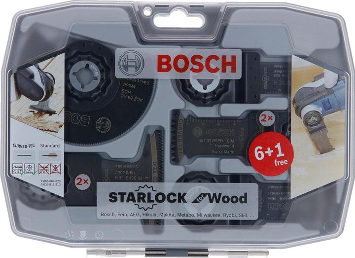 Actual product image Bosch Professional Zubehör Starlock set for wood ACZ 85 EC, All 65 BSPB, AIZ 32 APB/32 BSPB/20 AB