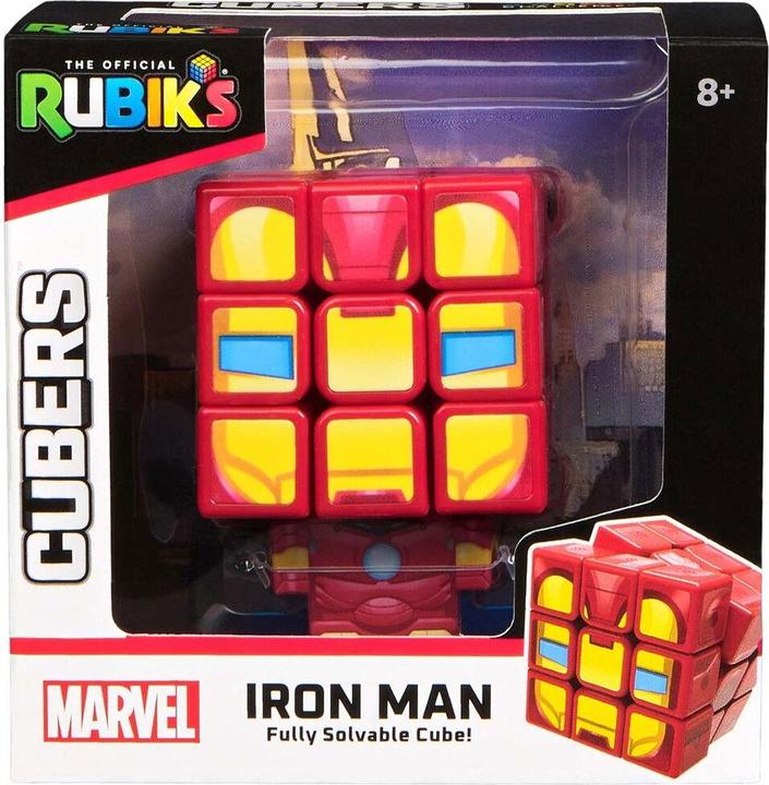 Immagine prodotto Rubik's Cubi di Rubik 3x3 - Iron Man (6071041) (3 x 3)