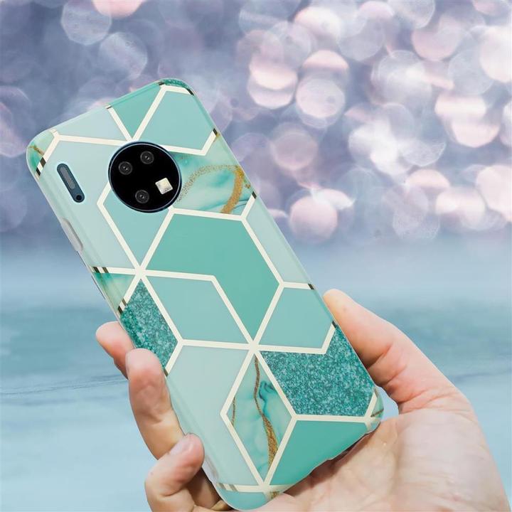 Produktbild Cadorabo IMD TPU Bunter Marmor Cover (Huawei Mate 30)