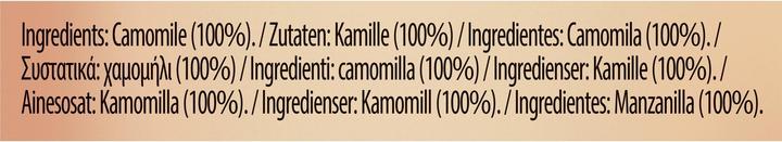 Valeurs nutritives et ingrédients Lipton Sachets de thé Infusion Camomille 20 pièces, Type de thé/infusion