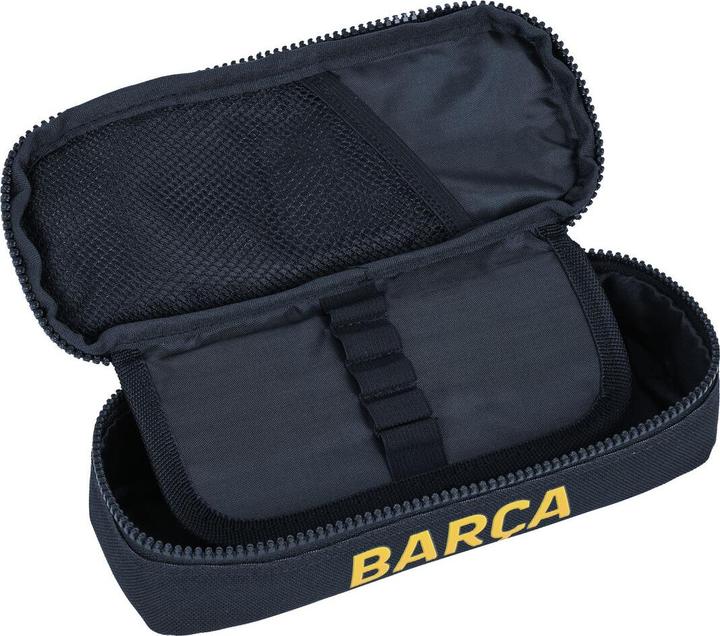 Actual product image FC Barcelona Case F.C. Barcelona garnet red navy blue (22 x 5 x 8 cm)