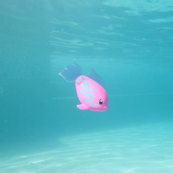 Actual product image Swimways Rainbow Reef Rainbow Fish (Blue, Pink)