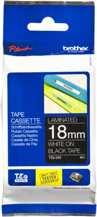 Immagine prodotto Brother Tze-345 (1.80 cm, Nero)