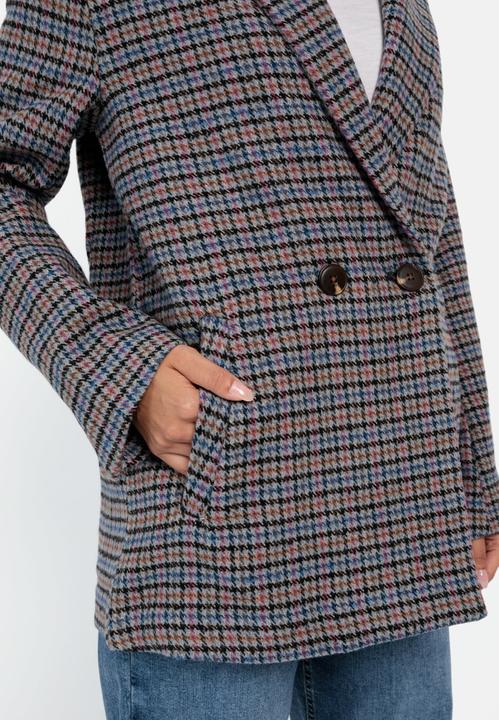 Actual product image Camel Active Oversized blazer with chequered pattern (48)
