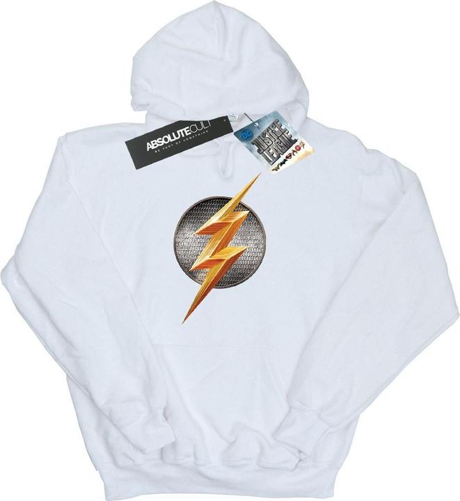 Justice League Movie Flash Emblem Kapuzenpullover (S)